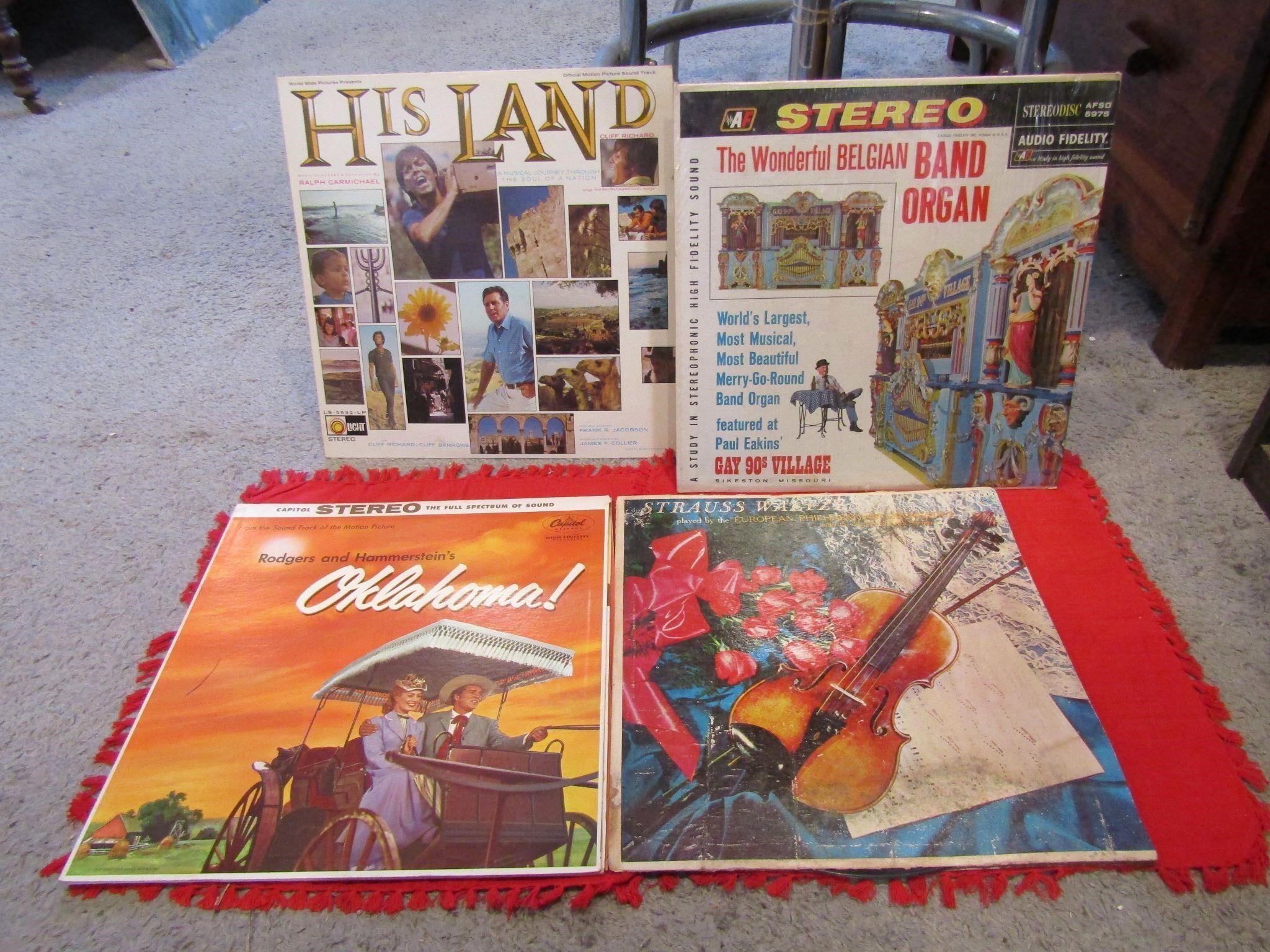 4 Vinyl Records