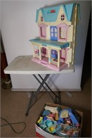 Fisher Price Doll House & Accessories