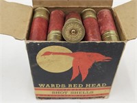 Wards Red Head 12 ga Shotgun Shells 25 RD Ammo