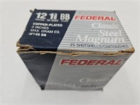 Federal 3" 12ga Magnum Shotgun Shells 25 rds Ammo