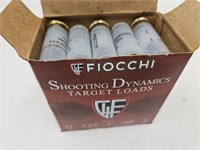 Fiocchi 12 ga   25 RDS Target Load Gun Ammo