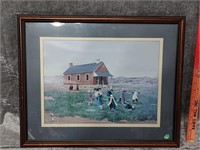 Kids & School House Picture