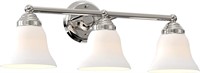 7PANDAS Vanity Light 3-Light Chrome Wall Lamp
