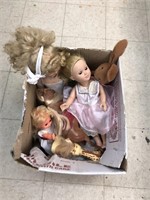 Box of Dolls & Toys