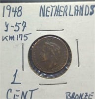 1948 Netherlands coin