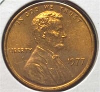 Uncirculated 1977 Lincoln Penny