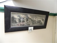 "A Close Finish" Framed Picture By E.P. Rosenthal