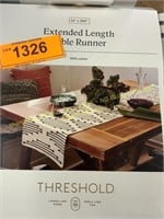 Threshold 14"x108” table runner
