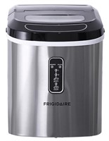 Frigidaire 26-lb Stainless Steel Compact Ice Maker