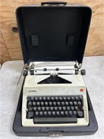 Vintage Olympia typewriter 14 1/2"w x 7”h