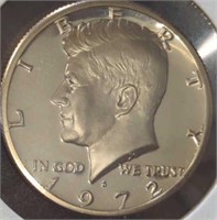 Proof 1972 s. Kennedy half dollar