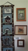 (3) Outhouse Pictures & Outhouse Wall Hanging