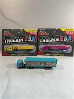 Lot of 3 Semi Truck Toys