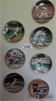 (7) Baseball Collector Plates