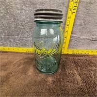 Antique #3 Green Ball Perfect Mason Jar