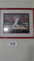 American Dream Rick Rush Cubs Framed Picture