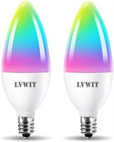 NEW 2PK Smart Bulbs - B11 LED