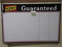 Kent Feeds Metal Dry Erase Board (36x24)
