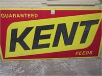 Kent Feeds Metal Sign (94x46)