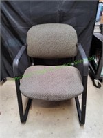 Green Arm Office Chair