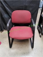 Red Arm Office Chair