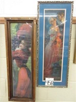 1926 Pompeian Beauty Yard Long Framed Picture &