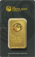 1oz Perth Mint .9999 Gold Bullion Bar