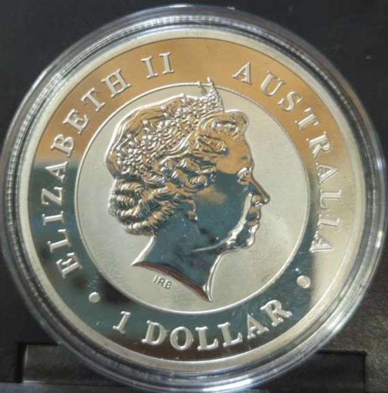 Australia $1 challenge coin