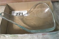 Unique Shaped Glass Bowl