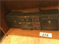 GE Radio and Cassette Recorder