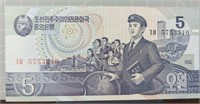 North Korea bank note