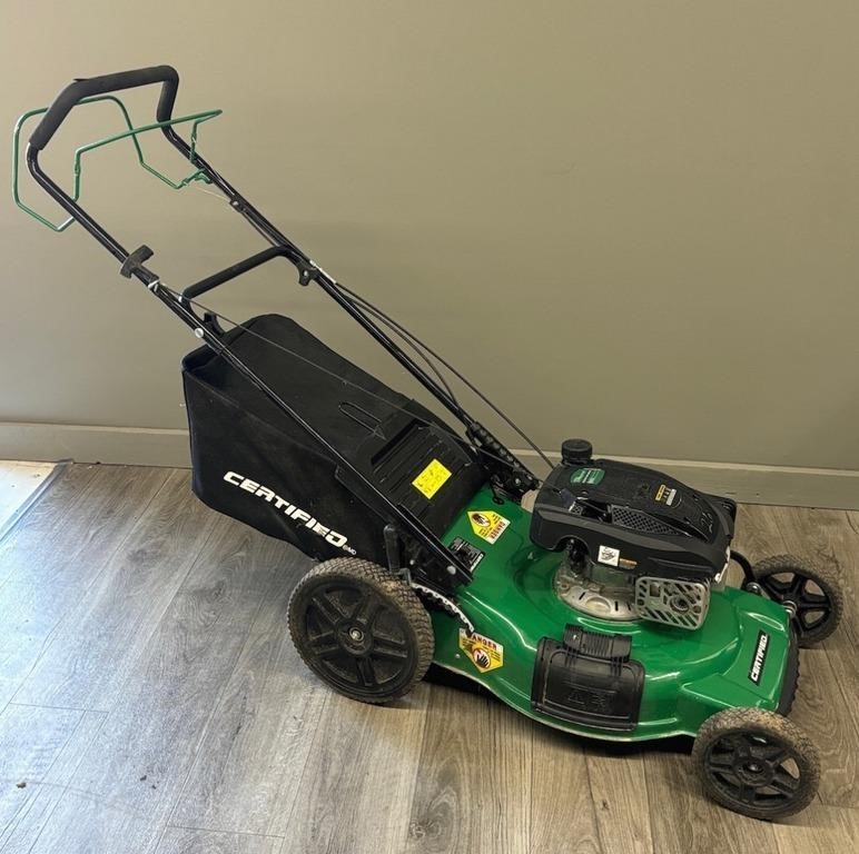 Certified Gas Powered Lawn Mower