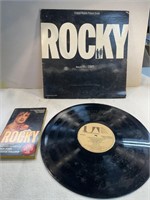 Vintage Rocky Soundtrack Vinyl And Novel