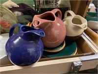 fiestaware pitchers plates bowls