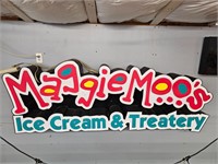 Maggie Moos Ice Cream Light Up Sign
