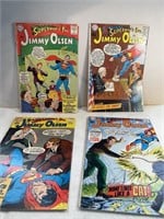 Lot Of 4 Vintage Superman Jimmy Olsen Comics