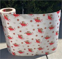 VINTAGE CHRISTMAS WRAP-APPROX 15 INCHES