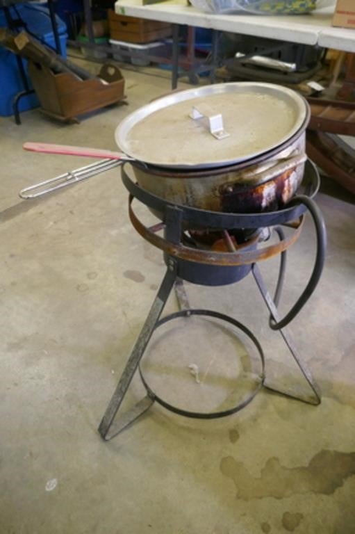 Propane Fryer With Pot