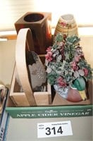 Duck Planter / Candle Holder / Vase Lot