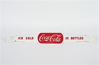 ICE COLD COCA-COLA IN BOTTLES PORCELAIN PUSH BAR