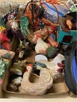 chicken and rooster decor