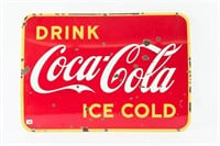 DRINK COCA-COLA ICE COLD SSP SIGN