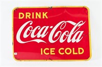 DRINK COCA-COLA ICE COLD SSP SIGN