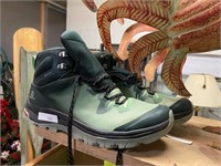 salomon green shoes size 8