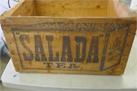 Salada Tea Crate 14"x19"x11"