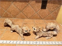 Arners squirrel figurines