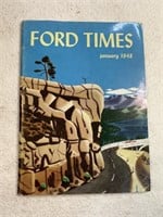 Lot of 3 Vintage Ford Times Magazines