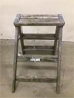 Small Werner Wood Step Stool