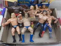 Vintage wrestling figures