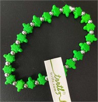 Trrtlz green turkey bracelet